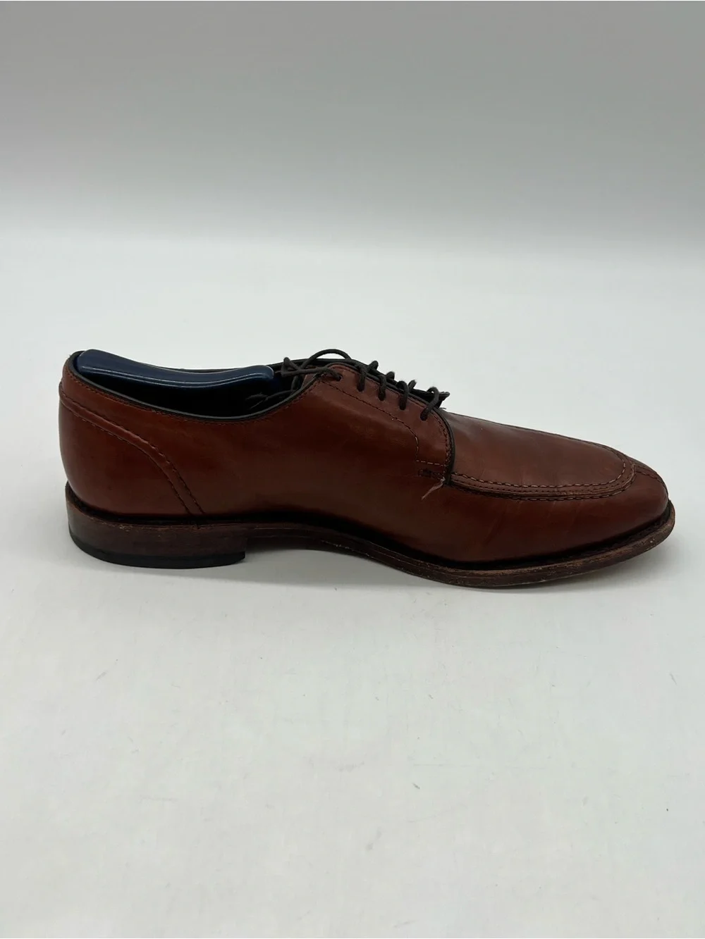 Allen Edmonds LaSalle Men’s Sz 8.5D Brown Leather Split Toe Derby Oxford Shoes.